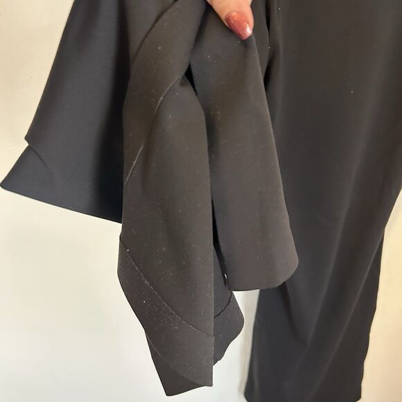 Athleta Venice Flare Pants Black High Rise Pull‎ On Slit 1X - Wear on thigh - Picture 4 of 10